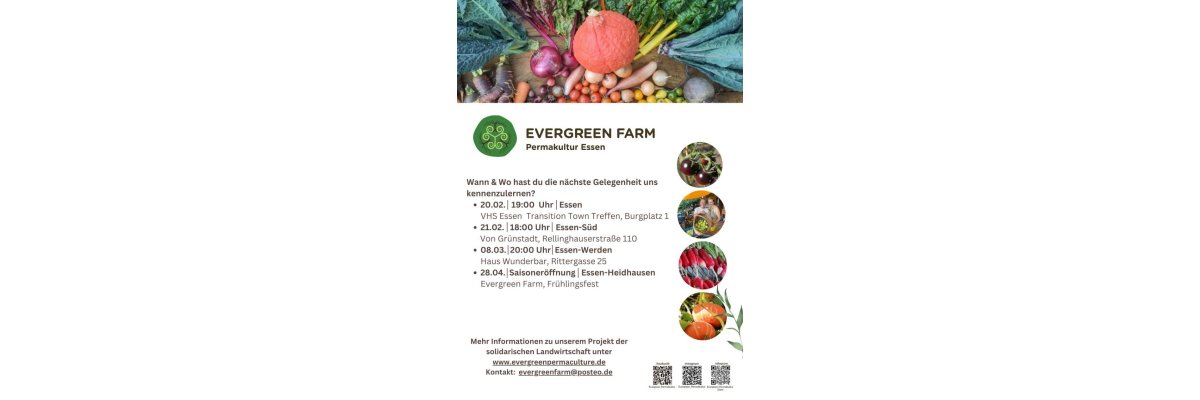 21. Februar 2024: Infoabend Evergreen Permakultur Farm - 21. Februar 2024: Infoabend Evergreen Permakultur Farm