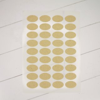Grasetiketten oval 40,64 x 25,4 mm Bogen A4 mit 36 Etiketten